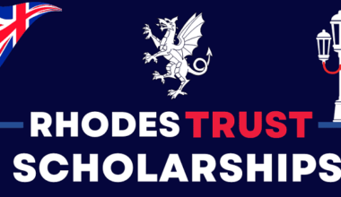 Rhodes Trust Global Scholarships 2024 For International Students