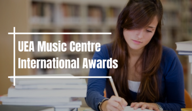 University of East Anglia 2023 Music Centre Award